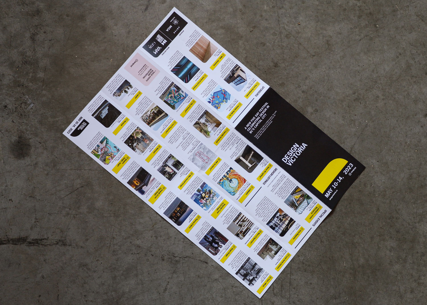 photo of design brochure